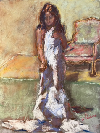 After the Bath by artist Debbi Perkins